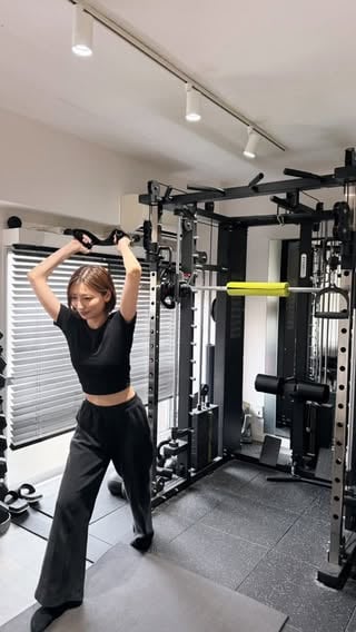 へなちょこトレ🏋️‍♀️
運動してますか？とよく聞かれるのですが、トレーニング、ダンス、ピラティスは好きで続けてます！