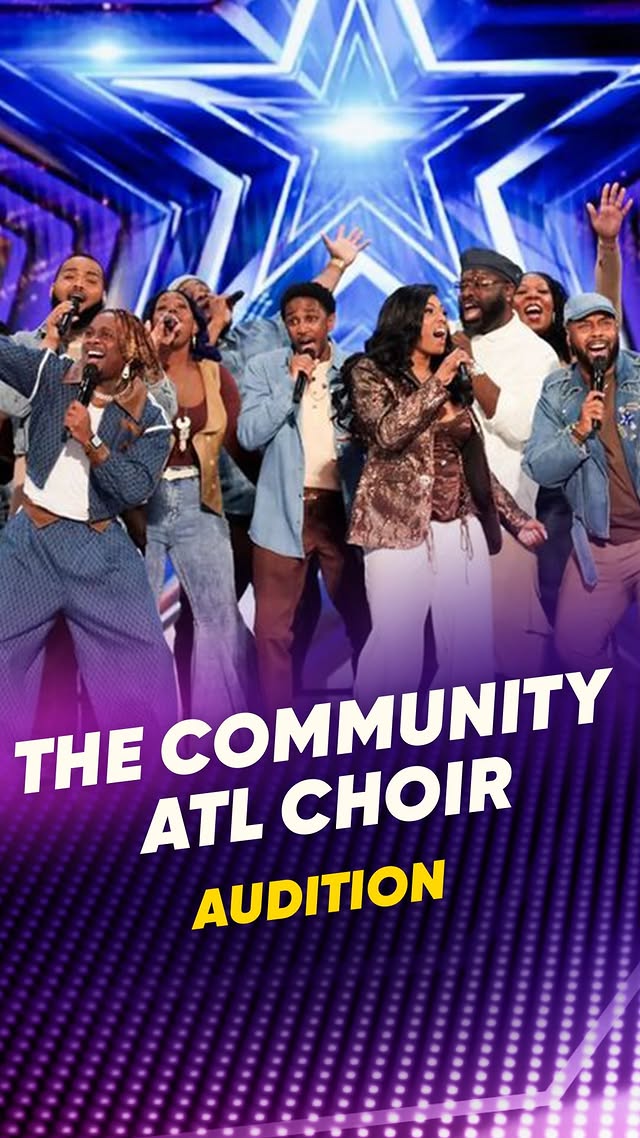 The Community ATL Choir’s harmonies are an immediate yes 🎶 AGT Tonight 8/7c | NBC and next day on Peacock by @agt