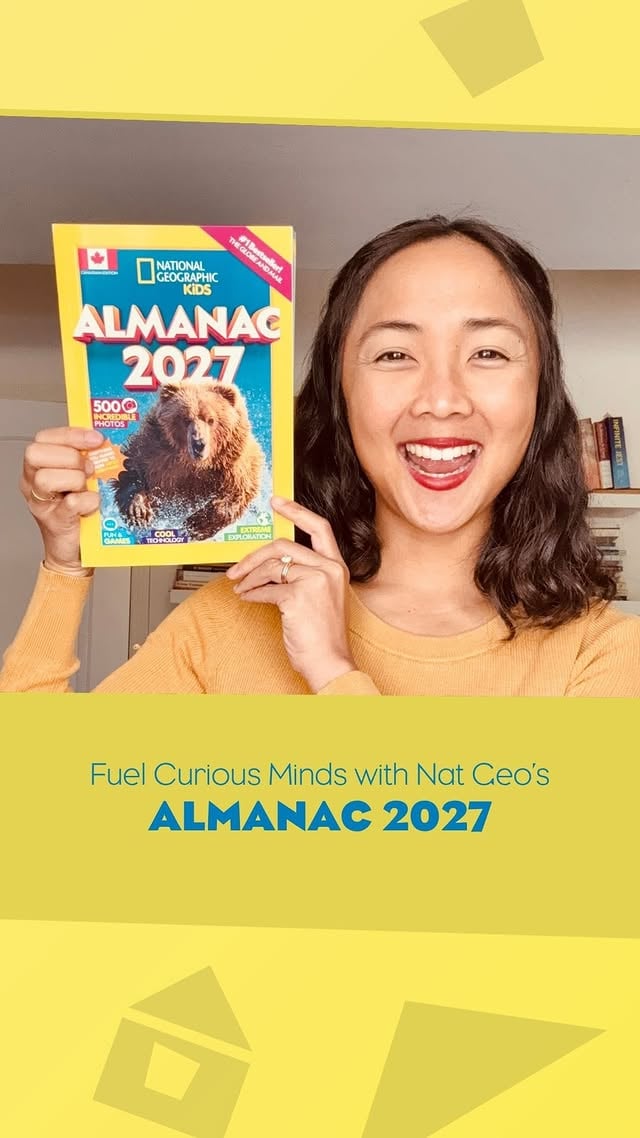Calling curious kids of all kinds! 📣 The latest edition of the internationally bestselling National Geographic Kids almanac has been updated for 2027 🌎 by @randomhousekids