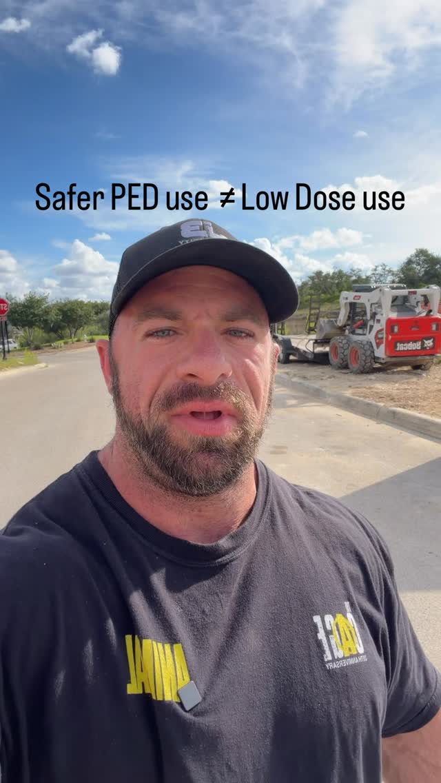 What does “safer” PED use actually mean?Follow along for more real talk by @johnjewett3