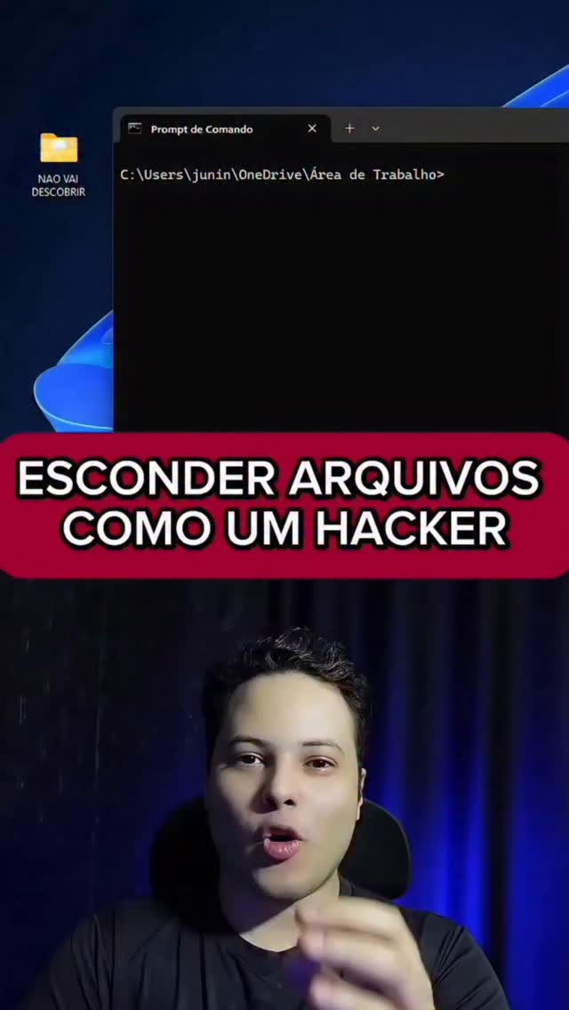 Como utilizar o Attrib para ocultar arquivos e pastas no Windows de forma simples e rápida.✅ Comando básico do Attrib✅ Como ocultar pastas✅ Como reexibir arquivos ocultos✅ Dicas de organização e privacidade⚠️ Lembre-se: ocultar uma pasta não é o mesmo que protegê-la. Segurança de verdade exige camadas adicionais de proteção. by @focoemsec