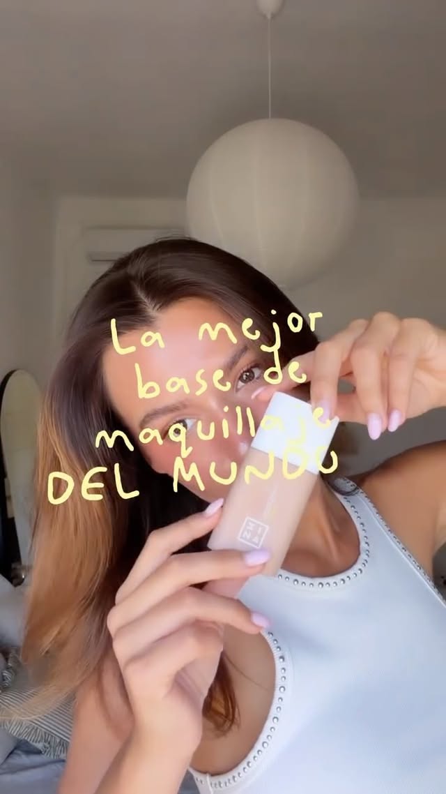 Publi. The Every Single Day Foundation SPF50🌞 Si buscas una base para este verano, no busques más !!!!!! @3inaspain by @andreanoguero