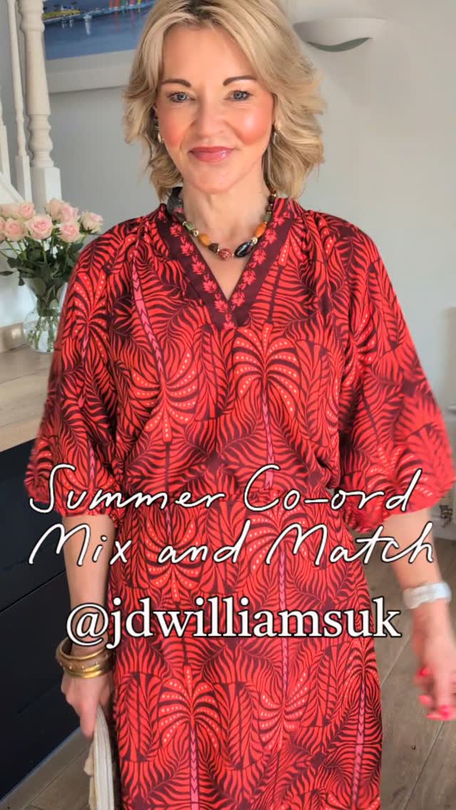 Co-ord inating Summer @jdwilliamsuk 🌞♥️✨

I love a co-ord, such an easy outfit to put together without too much thought! At @jdwilliamsuk they have such a gorgeous collection of summer coords  for every occasion!

It's definitely one of the most versatile things you can add to your wardrobe and you basically get 3 different pieces in one - tops, bottoms and a set.

What I love most about @jdwilliamsuk is that they have such  stylish , affordable and well fitting products from a huge range of brands so you will be spoilt for choice. They also champion women in midlife with beautiful collections designed to boost confidence.

All these fabulous pieces are available in sizes 8 - 22 and I'll link them in my stories and highlights 

Denim look waistcoat *
Denim look Cullottes 
Printed puff sleeve top
Printed A line skirt
Beach shirt and short Co-ord set
White applique t-shirt 
White racer back tee
Nobody's child maxi skirt 
White toe post sandals
Red sandals 

All @jdwilliamsuk. *

Ad/pr

#jdwilliamsuk #jdwilliams #midlifefashion #summercoord
#coordset