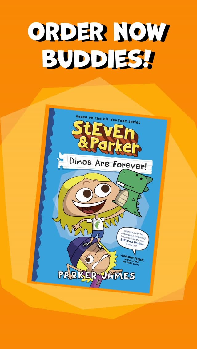 I came to this library to promote my book. I didn’t even get to finish a sentence! Turns out kids were already reading StEvEn and Parker: Dinos Are Forever and they could not. Stop. LAUGHING!If you’ve got a reluctant reader or a classroom that needs a win, this is the one. Friendship, dinosaurs, and my bootiful face. In stores now.Link in the @stevenandparker bio to grab your copy. Or ask your librarian. They know what’s good.#Animation #Funny #Cartoon #cartooncomedy #graphicnovel penguinrandomhouse booktok kidsbooks comicbooks stevenandparker by @randomhousekids