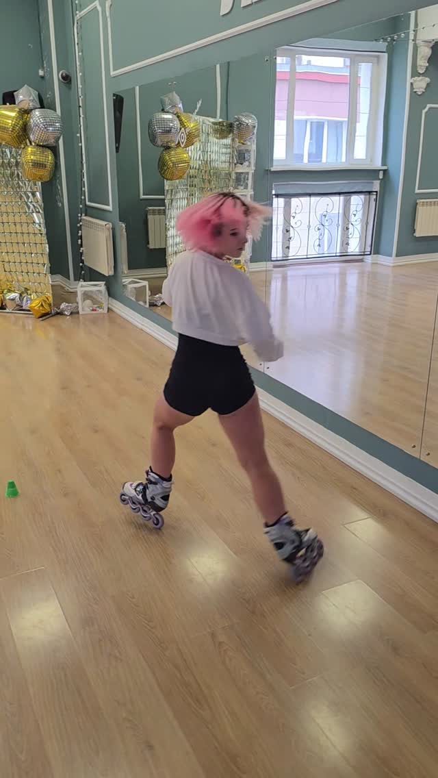 Соскучились по Лере?) #impro #альтушка #freestyleslalom #rollerskating #kalugaroller
