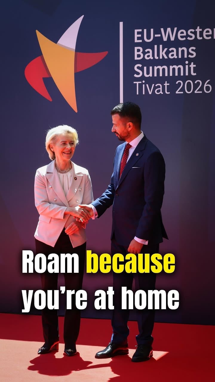 Our Union will not be complete without the Western Balkans.

As we strengthen our economic links, we are working to bring our people closer.

This is why we want to extend DiscoverEU to young people from the Western Balkans.

And why we will now start to negotiate and implement EU roaming in the Western Balkans!