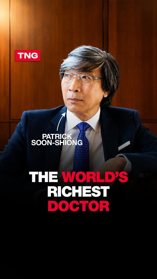 📊 A surgeon who became a billionaire… and now owns the LA Lakers and LA Time. Patrick Soon-Shiong grew up in apartheid South Africa as the son of Chinese immigrants, before becoming one of the few non-white students in medical school. By 23, he was a practicing surgeon at UCLA, where he later worked on experimental treatments including early cell transplant research.He eventually pivoted from medicine into biotech, creating breakthrough cancer drug Abraxane and building multiple companies around it. His major exits included APP Pharmaceuticals ($4.6B) and Abraxis BioScience ($2.8B), generating over $9B in total deals.Today, Soon-Shiong is worth an estimated $10BN, with investments spanning healthcare, AI, and major assets including the Los Angeles Lakers and the LA Times. by @thenumbersgame1