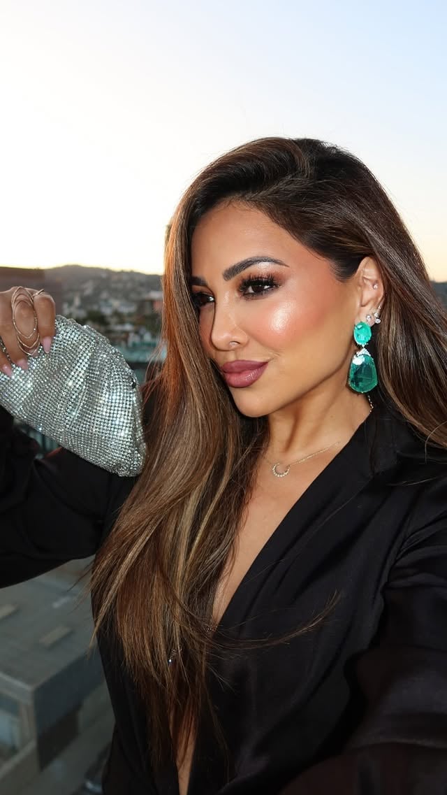 GRWM: Styling An All Black Look ✨Rate this #ootd from 1-10💫Recreated this look in all black with the same statement earrings, since you girls loved the all white look so much ✨Today’s affirmation:“I trust in the timing of life” 🦋TAG someone who would love this & don’t forget to save the video to refer back to when styling • #style #outfit #fashion #grwm Outfit Breakdown:top — @showpo earrings — @anayah_jewellery blush — @itcosmetics lips — @charlottetilbury straightener — @t3micro perfume — @valentino.beauty shoes — @cultofcoquette bag — @cultgaia highlighter — @dibsbeauty glow oil — @vaselinebrand by @linanoory
