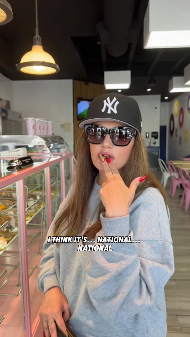 I heard it was #NationalDonutDay and then I saw an opportunity to deliver a much-needed public service. GET INTO IT! @blinkiesdonuts