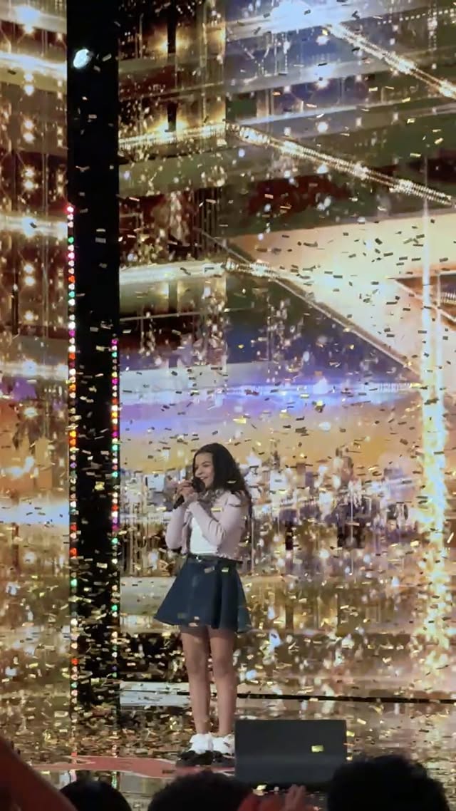 POV: You witness our first Golden Buzzer of the season 🌟 by @agt
