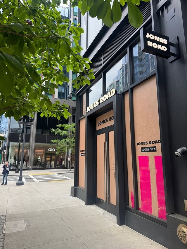 Charleston and Boston, there's just one more day until we get to meet you at our newest Jones Road stores.We're adding completing artistry training, bringing in the rest of the products, and adding finishing touches to the stores.See you tomorrow.Charleston opens at 10am322 King Street, Charleston, SC 29401Boston, Seaport opens at 11am61 Pier 4 Blvd, Boston, MA 02210 by @jonesroadbeauty