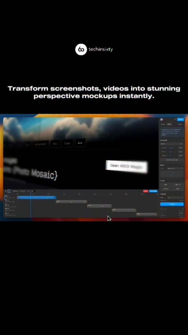 Comment " Tool " for link

Perspective Mock is a free web-based tool that helps creators present apps, websites, and projects with stylish perspective mockups. Simply upload a screenshot, video, paste a URL, or add code snippets to create professional-looking visuals for social media, portfolios, and product showcases.

Key Features 
• Create perspective mockups from images and videos
• Import websites directly using URLs
• Showcase code snippets in a visual format
• Supports PNG, JPG, SVG, MP4, and WebM files
• Works entirely in the browser
• No signup or installation required

Credits X - [kail_designs]

Pricing 
• Free to use