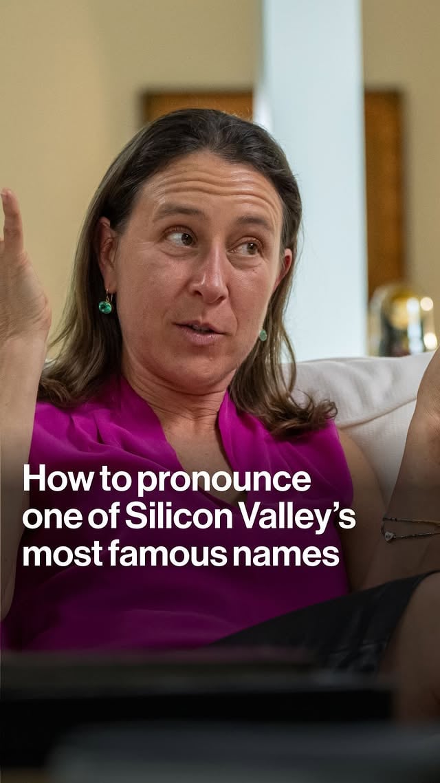 On The Circuit, 23andMe CEO Anne Wojcicki sits down with Emily Chang to clear up the confusion once and for all, explaining why her family can't even reach a consensus on how to say their own name.Tap the link in bio to watch the full episode. by @emilychangtv