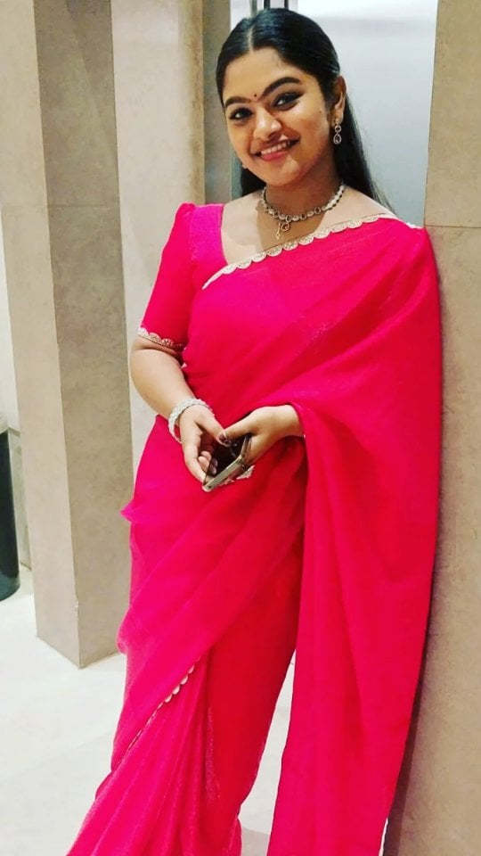 Just wave with saree...❤️😘#viral #reels #trending #reelsinstagram #viralreels by @abinakshatra