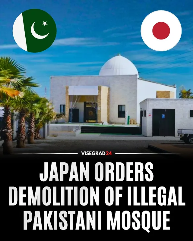 🇯🇵🇵🇰 Japan orders to demolish an illegal Pakistani mosque.

Japanese authorities have ordered the demolition of a mosque built by a Pakistani-led company due to severe zoning and building law violations.

The newly built mosque, named Japan Jaame Masjid Ramzan, is located in Kawagoe City, Saitama Prefecture.

According to the Kawagoe City Municipal Government, the mosque was built in an "urbanization control area" and on classified forestland.

The structure was built entirely without the necessary permits or official applications, thus classified as an illegal construction.

Kawagoe City officials stated they repeatedly issued orders to stop construction while it was being built, but workers ignored the warnings.

This is an embarrassing situation for Pakistan because Pakistan's Ambassador to Japan attended and celebrated the mosque's grand opening ceremony.

Following public backlash and official scrutiny, the Embassy of Pakistan in Tokyo quickly distanced itself from the project. 

Local Japanese residents have formally petitioned the city council to enforce the demolition if the owners fail to take it down themselves.