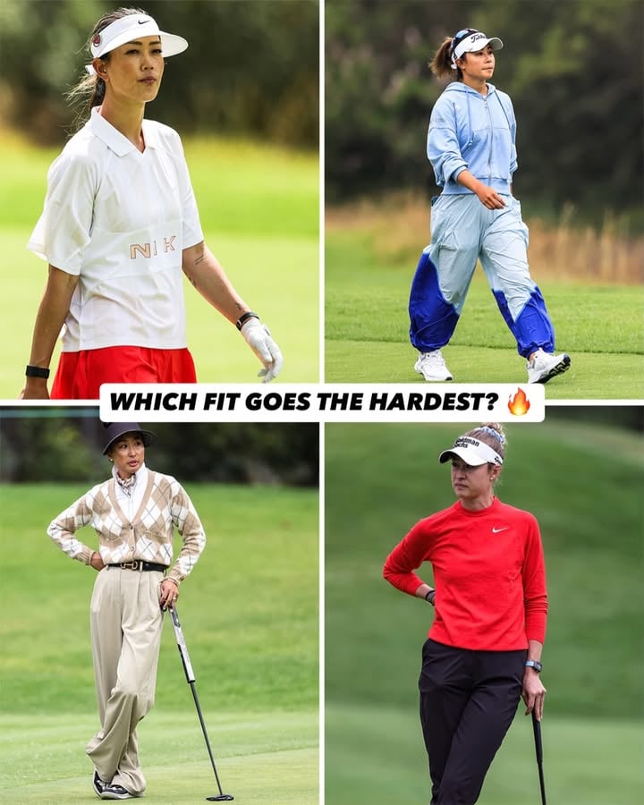 Using the fairways of Riviera as our runway 💅
