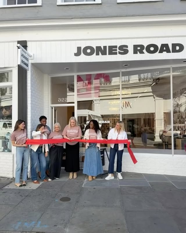 Charleston, what an amazing grand opening. We loved meeting you all, from personalized shade matching with our artistry team to surprise FaceTimes with @justbobbidotcom for our first customers. Thank you for celebrating with us and making our first weekend in Charleston one to remember. by @jonesroadbeauty
