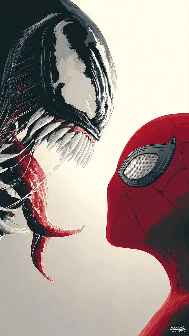 🕷️ Spider-Man 🆚 Venom 🖤⚡Not just rivals… two versions of power going in opposite directions. 🌑One protects the city. The other wants to consume it.Discipline vs hunger. Control vs chaos. 🔥Every fight feels personal… every hit carries rage.Spider-Man — speed, instinct, responsibility 🕷️Venom — brutality, obsession, domination 🖤One hides pain behind the mask.The other turns pain into a monster. ⚡No mercy. No holding back. 💥When these two collide… the city feels it.This frame? Pure symbiote chaos. Shadows, motion, destruction — all intentional. 🎨✨Not just fan art… this is heroism fighting its darkest reflection.🎨 Inspired by the iconic Spider-Man and Venom rivalry in Marvel universe.📲 Full view → zoom in. Details hit different 👀✨⚡ Follow @legacyin.focus for AI cinematic × character visuals that actually hit.Fan art created for showcase and entertainment purposes only. All rights belong to their respective owners.#legacyinfocus #legacyin.focus #spiderman #venom #marvel #marvelart #symbiote #spiderverse #superhero #villain #spidermanvsvenom #fanart #digitalart #aiart #aiartist #cinematicart #darkaesthetic #explorepage #instaart by @legacyin.focus