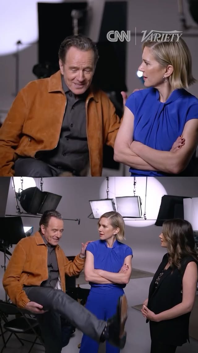 Bryan Cranston and Rhea Seehorn's first audition stories are as hilarious as they are. Stream the full episode now on the CNN app - link in bio. by @streamoncnn