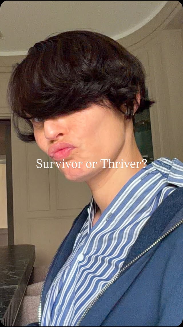 Today is National Cancer Survivors Day.

I survived cancer. Whether I’m thriving is a different question.

I’m no longer the woman I was before my illness, but I’ve also realized that what thriving means to me has changed completely.

Maybe that’s why I’m still searching.

Not for the old version of myself, but for the woman I’ve become because of everything I’ve lived through.

And maybe thriving is not a destination. Maybe it’s learning to redefine what it means in every season of our lives.