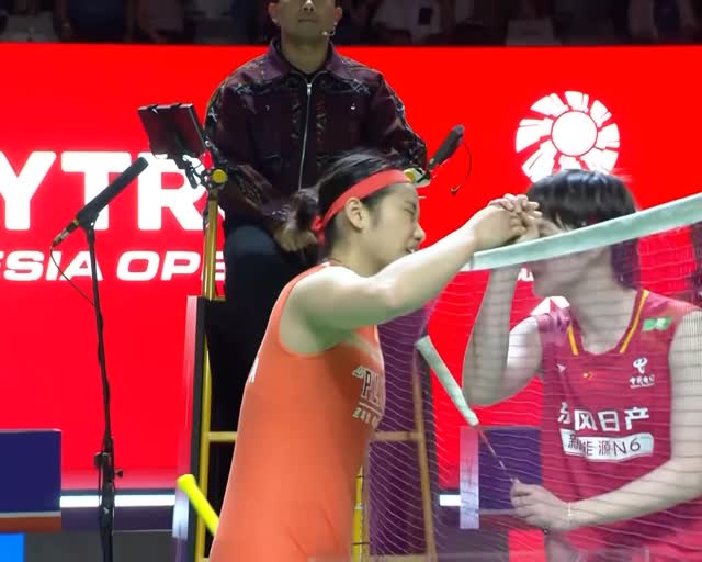 Semifinals clash sees An Se Young 🇰🇷 take on Chen Yu Fei 🇨🇳.

#BWFWorldTour #IndonesiaOpen2026