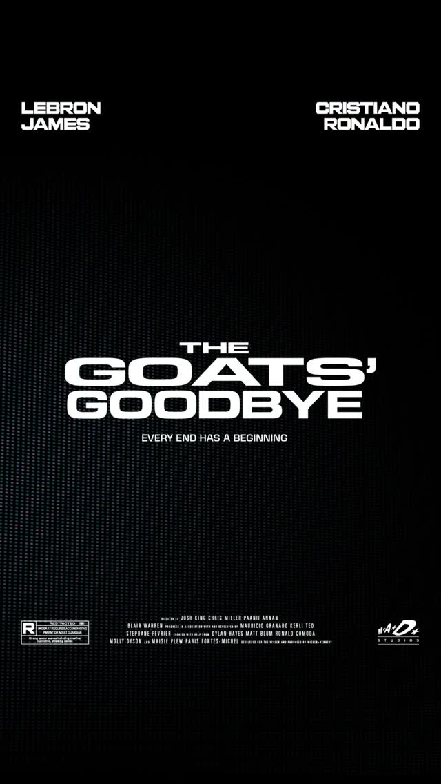 The GOATs’ Goodbye. Coming when @cristiano and @kingjames say so.