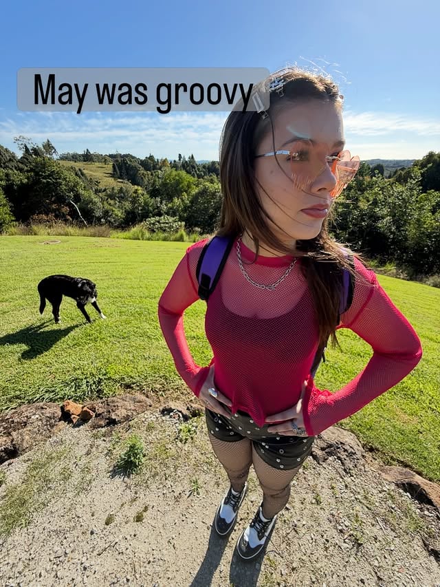 May was for the stage, June is for the studio 🤘🦕💜
