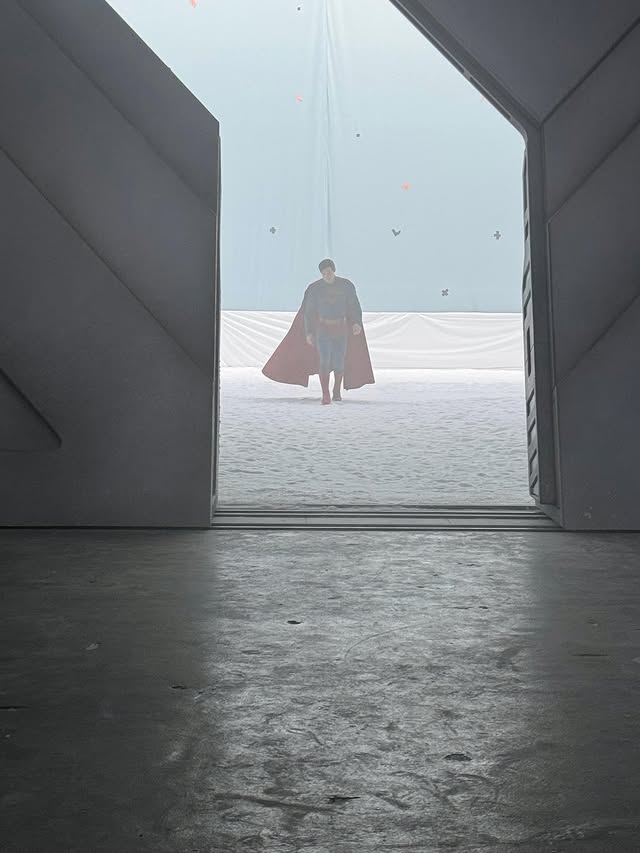 Inside the Fortress. #Superman
