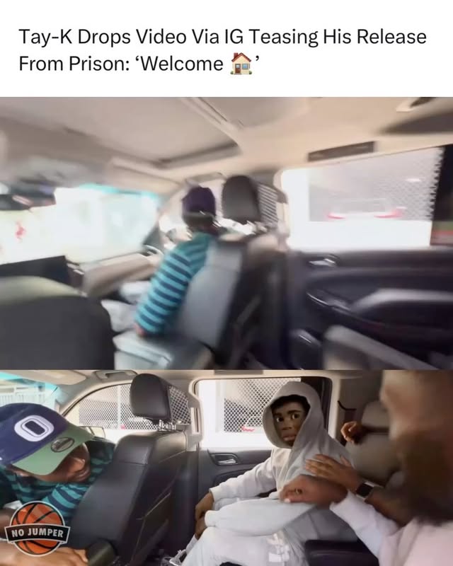 #TayK’s IG account posted a video seemingly hinting at him being released from prison amid the rumors. 👀😳