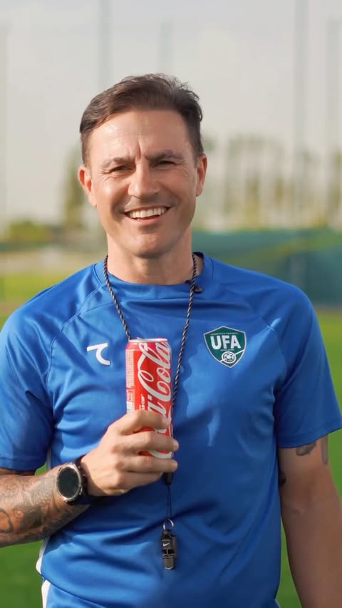 A day in the life of a football coach. 
The routine, the preparation, the energy, and the mindset that come with
leading my team every day. 🇺🇿
Focused on the journey. Ready for what’s ahead. ⚽️

Futbol murabbiyi hayotidan bir kun. Milliy terma jamoa bilan har kuni olib boriladigan ish tartibi, tayyorgarlik, g’ayrat
va kayfiyat 🇺🇿 
To’liq e’tibor oldindagi yo’lga qaratilgan. Keyingi bosqichga tayyormisiz ⚽️

Один день из жизни футбольного тренера. Рутина, подготовка, энергия и настрой, которые сопровождают работу с
национальной сборной каждый день 🇺🇿 
Полный фокус на пути впереди. Готов к тому, что дальше ⚽️

@cocacola_uzbekistan #throwback #dailytraining
