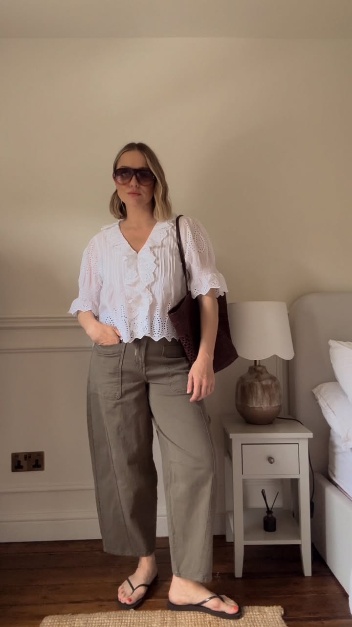 Obsessed with this outfit, such an easy summer style and breastfeeding friendly! 🙌🏻 Off out for dinner for our anniversary 🥰 I may have changed the footwear and added a rain jacket!! 

Comment SHOP below to receive a DM with the link to this post on my LTK ⬇ https://liketk.it/6eIL3