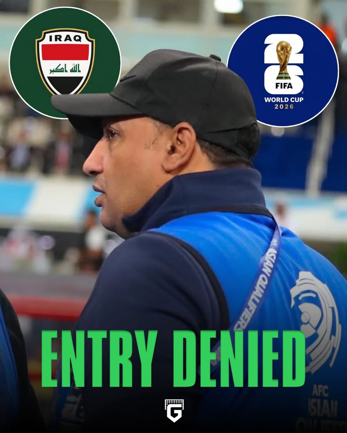 The United States has denied entry to Iraq’s official photographer for the World Cup... ❌🇺🇸

He was detained for at least 12 hours and in the end was sent back to his country.

This is why the official Iraqi national team account did not post any photos upon arriving in Chicago - simply put, there is no photographer 😳

This comes after star Iraqi striker Aymen Hussein was also detained and interogated for 7 hours by U.S officials upon arrival in Chicago...