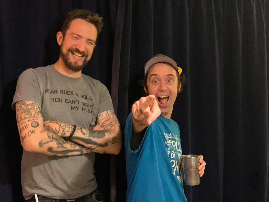 It’s #nationalbestfriendsday today, I’m told, so let’s celebrate a little. I’m stoked to have so many of my dear friends on the bill for this year’s @losteveningsfest - musically it’s the best lineup we’ve ever had, but there’s also going to be a TON of good hangs. And of course, the most important people at the fest each year are you guys, the audience. You make it what it is. See you there. by @frankturner