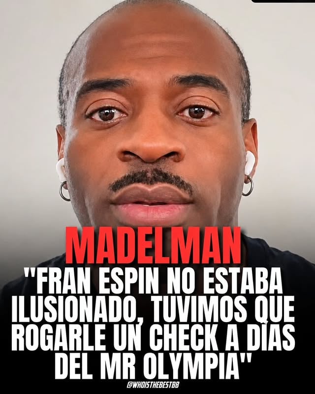 Se INCENDIAN las redes por las declaraciones de @madelman_ en el programa de @mn10g_ironroad tras lo sucedido con su ex-preparador @francisco_jose_espin 

Iremos desglosando poco a poco la noticia, el titular es claro, "FALTA DE ILUSIÓN" (palabras citadas por Madelman)

@pomps.place "WHO10" 🧬
@prohestia_ "WHO10" 🏷️
@gym_pin "WHO10" 🏋🏻
@prozis @prozisespana "WHO"💊

#WHOISTHEBESTBB #212lbs #madelman #culturismoespañol #culturismo
