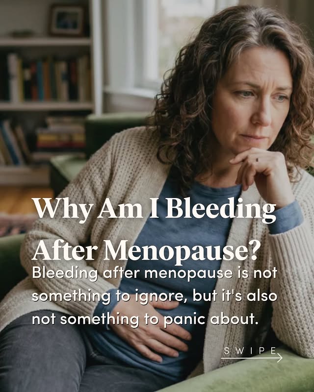 Comment BLOG and we’ll send you our full blog post on postmenopausal bleeding, or head to the link in bio to read more.

Bleeding after menopause is not something to ignore, but it’s also not something to panic about.

Most causes are benign, including GSM (genitourinary syndrome of menopause), polyps, or hormone therapy adjustments. But because bleeding can also be an early sign of endometrial cancer, it should always be discussed with your healthcare provider.

The key is getting it checked, not waiting to see if it happens again. 💙

#postmenopause #menopause #womenshealth #midlifehealth #hormonehealth