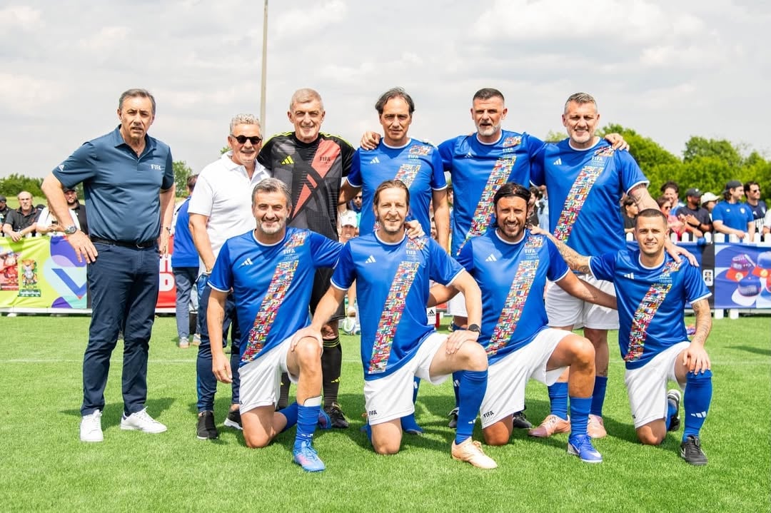 @fifa Legends Tour a #Toronto 💙🇮🇹 by @robertobaggio