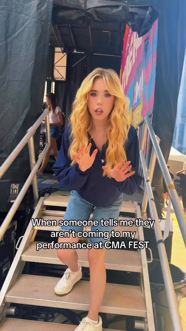 My first CMA FEST!! See you at 11AM @ the Good Molecules Reverb Stage ❤️ #cmafest