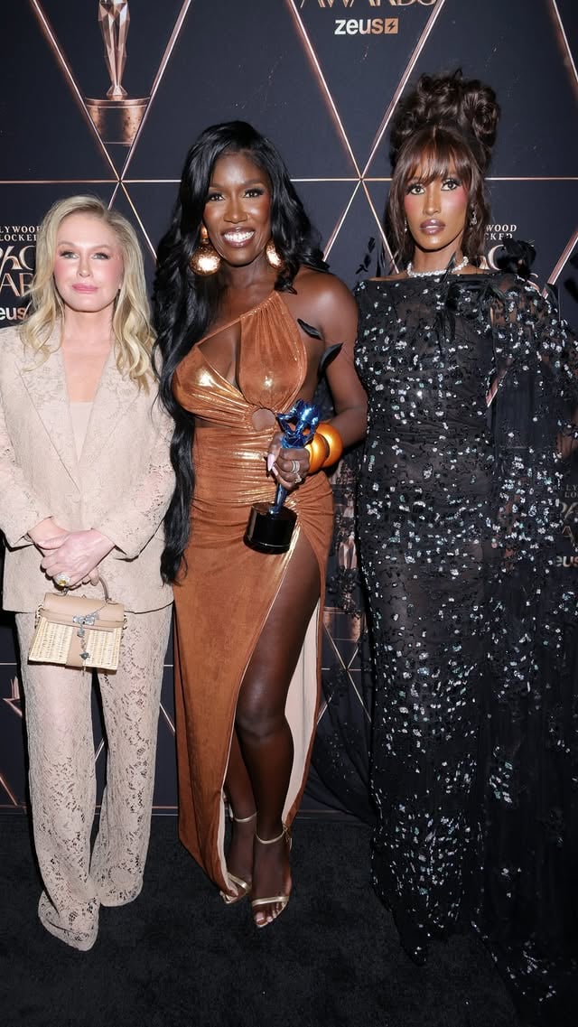 I couldn’t be more proud of friend Boz @badassboz for being honored with the prestigious Pioneer Award at the Hollywood Unlocked Impact Awards @theonlyjasonlee @chanelayan  we had the best time practicing our speech 😂💕💝