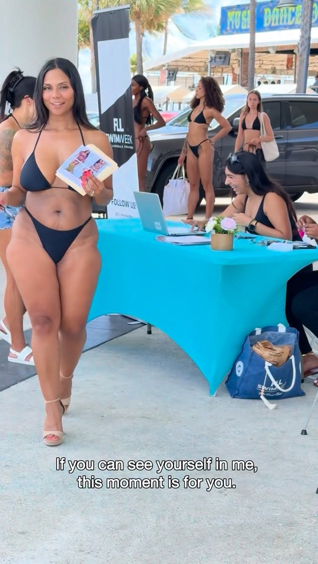 Representation isn’t just being seen. It’s helping others see what’s possible. 

#fllswimweek #curvemodel #castingday #swimweek #bodyconfidence