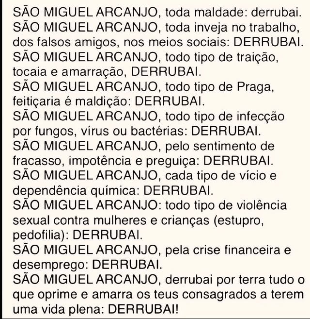 Amados 
“JESUS AFASTA DE MIM,TUDO AQUILO QUE ME AFASTA DE TI”
SEMANA DOS CORAÇÕES ❤️‍🔥❤️‍🔥SAGRADO DE JESUS E IMACULADO DE MARIA❤️‍🔥❤️‍🔥❤️‍🔥
Quarta-feira ás 7 horas da manhã ⏰ ao vivo no YOUTUBE = @padremarcelorossioficial COROA DE SÃO MIGUEL ARCANJO - Formiguinhas de JESUS 🐜🐜🐜 e às 8 horas da
manhã , também ao vivo pela RÁDIO 📻 e aplicativo no programa
🙏🙏🙏MOMENTO DE FÉ🙏🙏🙏
Ou pelo SPOTIFY (Gravado)!
Eu sou vitorioso pelo SANGUE 🩸 DE
JESUS❤️‍🔥❤️‍🔥❤️‍🔥
Compartilhemos juntos 🤗 com #radio #spotify #youtube 
#jesus #gratidão 
A FÉ faz toda a diferença!!!
A ORAÇÃO🙏 TEM PODER!!!