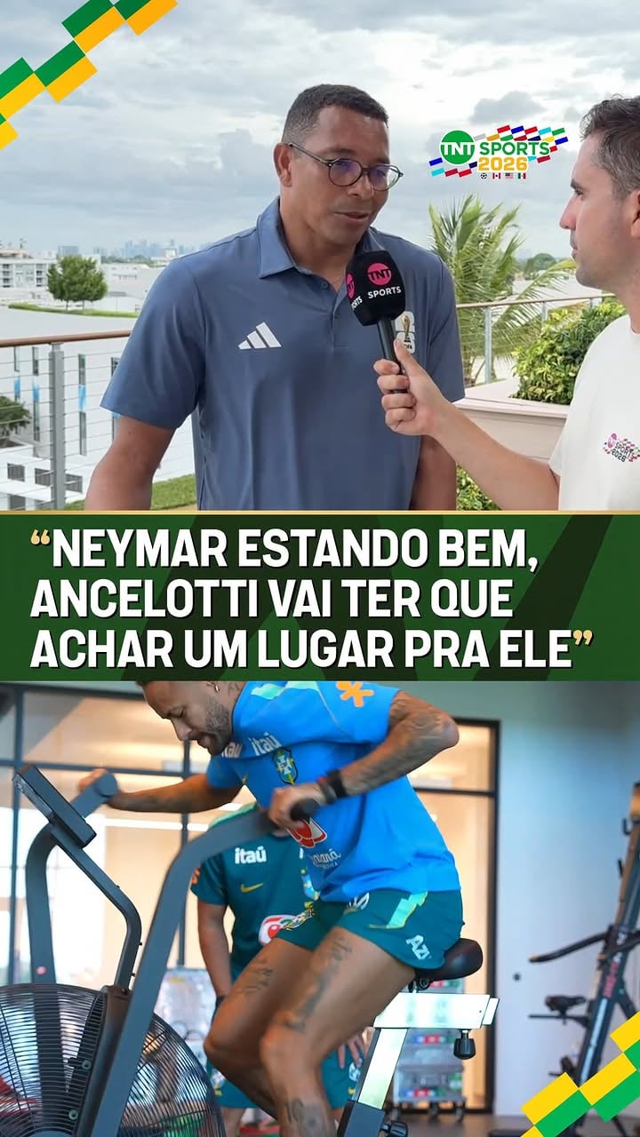 VAI TER LUGAR PARA O NEYMAR? 🤔💭 Gilberto Silva falou sobre o camisa 10 e deseja muito vê-lo recuperado e em 100% da sua forma física. 

#FutebolBrasileiro #SeleçãoBrasileira #TNTSports2026