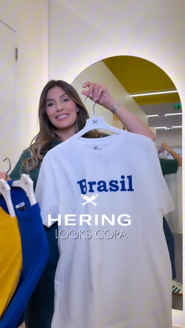 ✨ E vamos de provador Hering, especial copa do mundo 🇧🇷⚽️✨

Me conta aqui nos comentários o que você mais gostou 💬👇

Cupom RITASARAIVA  ativo com 15%OFF 💥